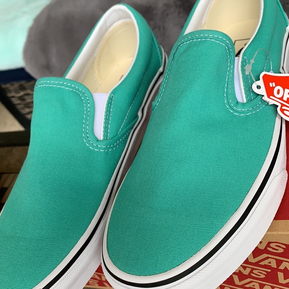 VANS CLASSIC SLIP ON WATERFALL/TRUE WHITE WMNS - Picture 11 of 14